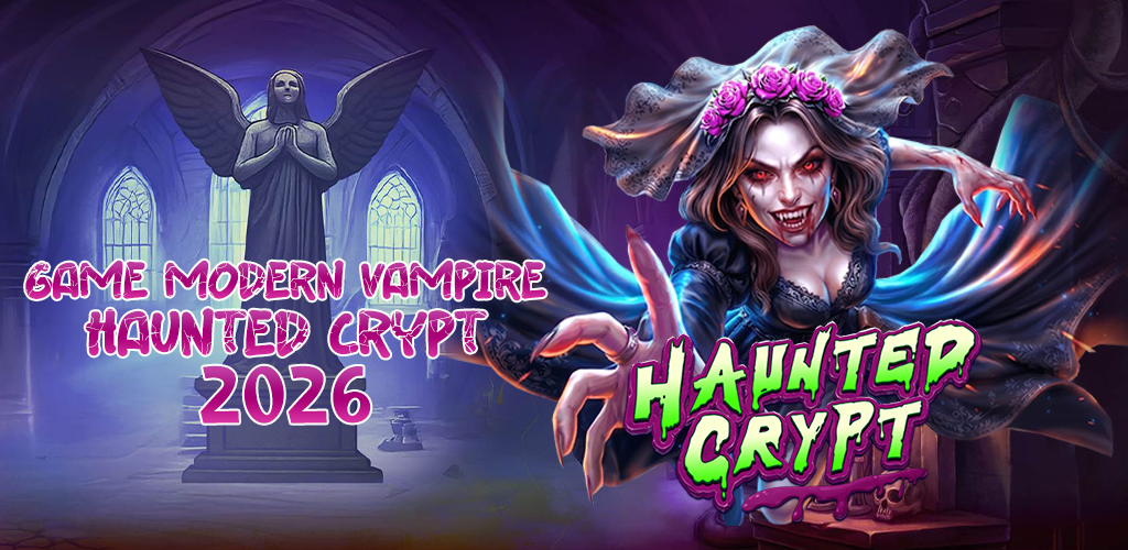 Haunted Crypt : Modern Vampir Thema Fantasy Game Slot 2026