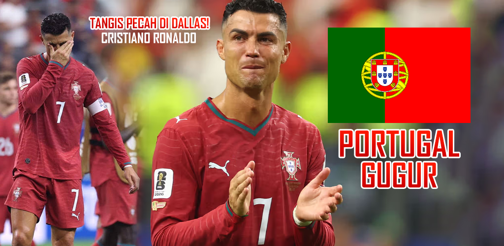 Piala Dunia 2026 : Tangisan di Dallas Pecah Usai Portugal Gugur Round 16